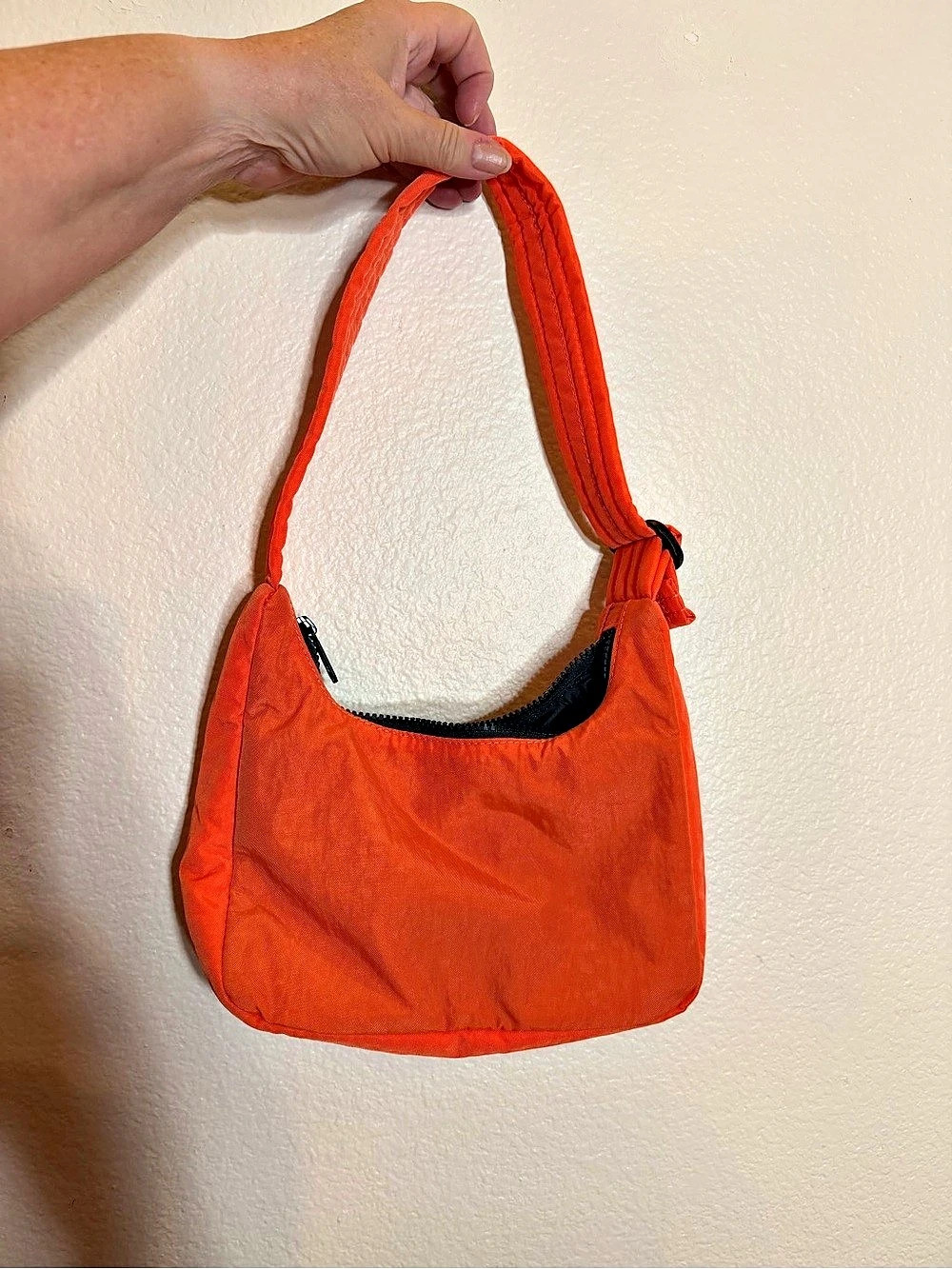 Baggu Mini Nylon Shoulder Bag in Nasturtium